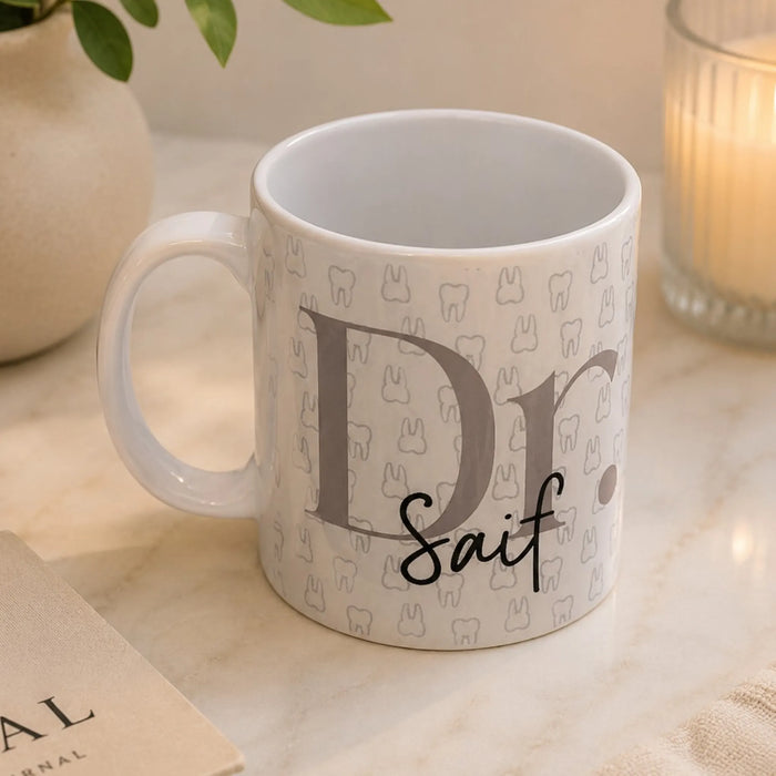Custom personalized dentist mug gift