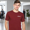 Bio-wash Round Neck T-shirt with Logo