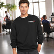 Stylish Crewneck Sweatshirt with embroidered logo