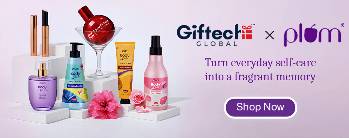 Giftech x Plum - Turn everyday self-care into a fragrant memory